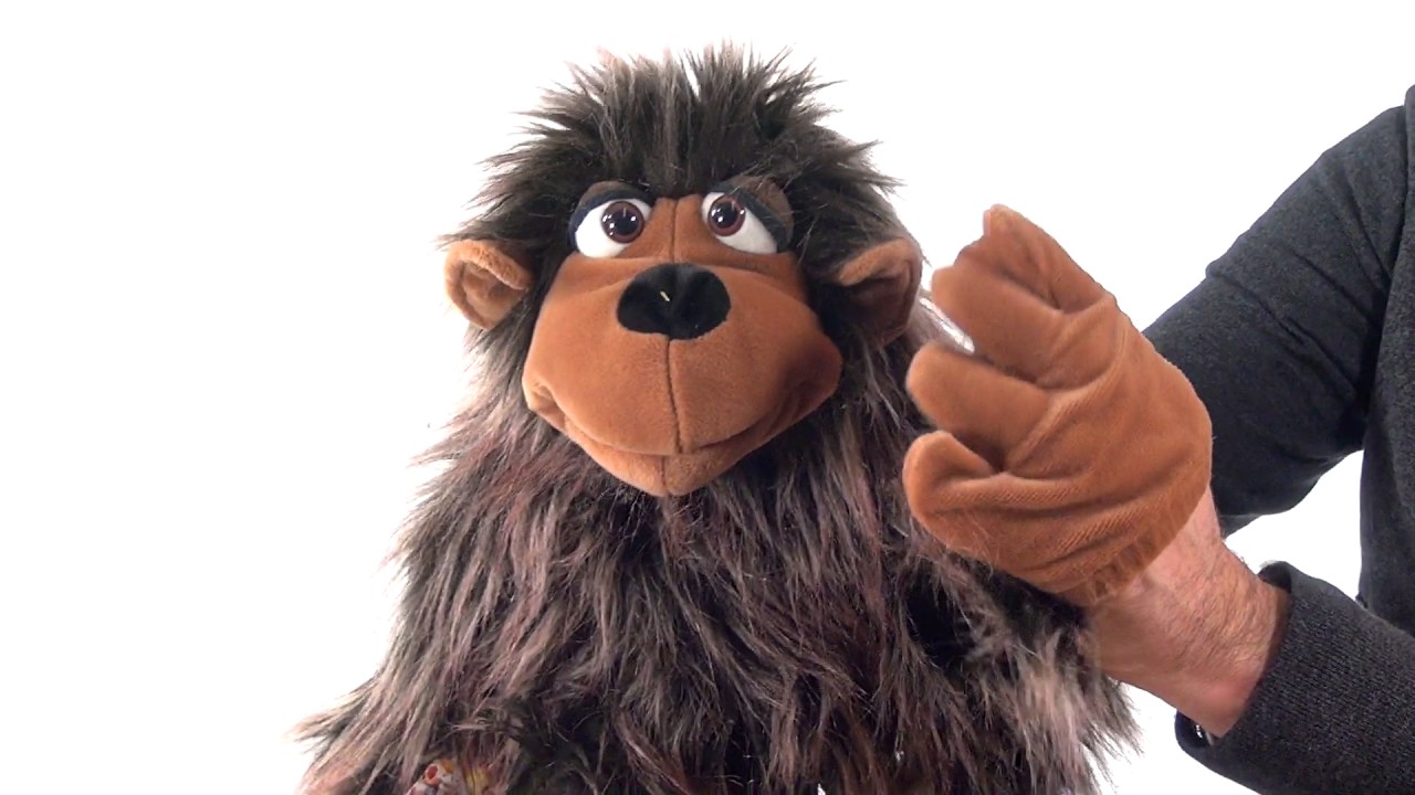 Living Puppets - W437 Affenbaby Kuddel - YouTube