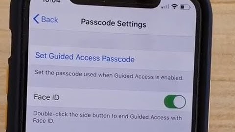 iPhone 11 Pro: How to Set / Change Guided Access Passcode