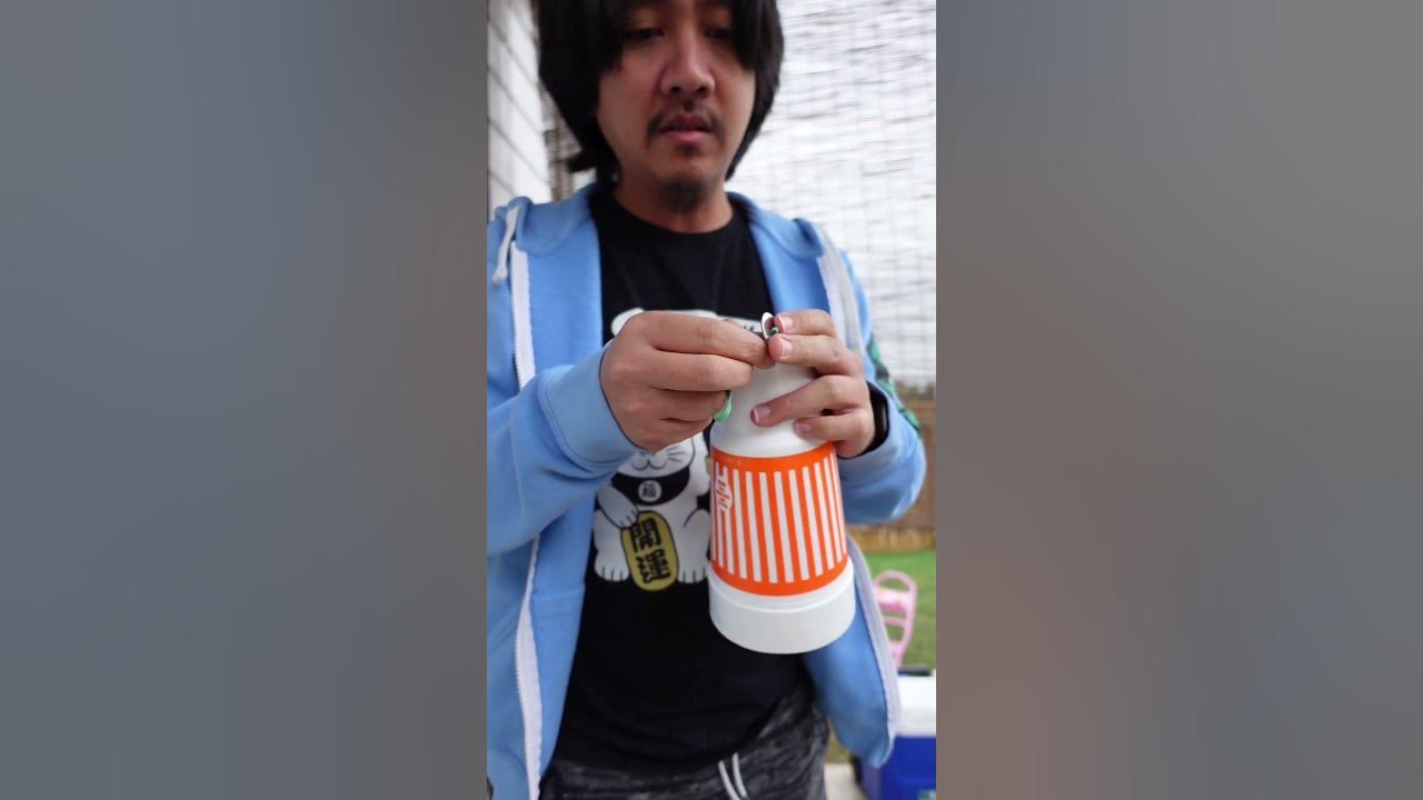 How i reuse a Whataburger Cup as a Faucet Cover YouTube