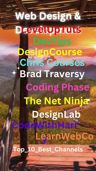 Top 10 Best Web Design and Development YouTube Channels You Should ...