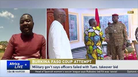 CGTN journalist gives updates on latest coup attempt in Burkina Faso