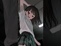 「あはっ！びびってんの可愛いー！大丈夫振り下ろしたりしないよ？それにキミ、そんなに弱くないでしょー？」 #animation