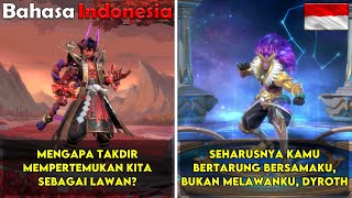 Percakapan Khusus Skin Badang Leo mobile legend bahasa Indonesia || Dialog Badang Zodiac