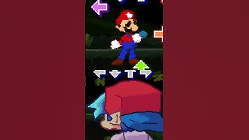 FNF Vs Pirated Mario (B3313 Super Mario 64 ROM)  #fnf #animation