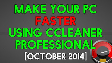 How to make your Computer faster with CCleaner Professional [MARCH 2015]