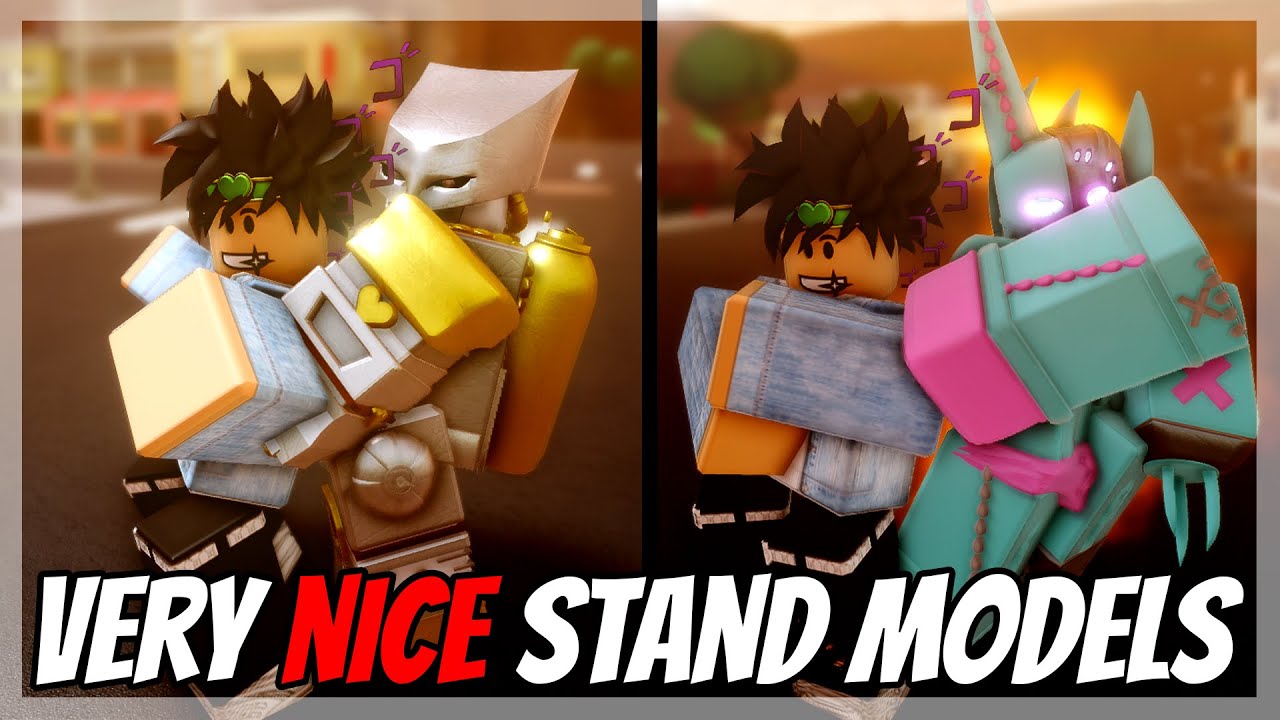 Its crazy how much stand models differ between Jojo roblox games