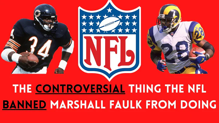 The BIZARRE CONTROVERSY Between Marshall Faulk, Wa...