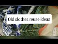 Simple diy from old clothes#reuse old t-shirts#kurtis reuse#old tops#decorate home with old clothes