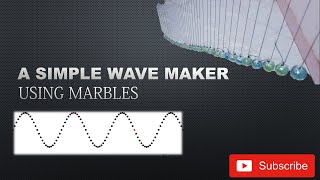how to make a pendulum wave toy at home using marbles