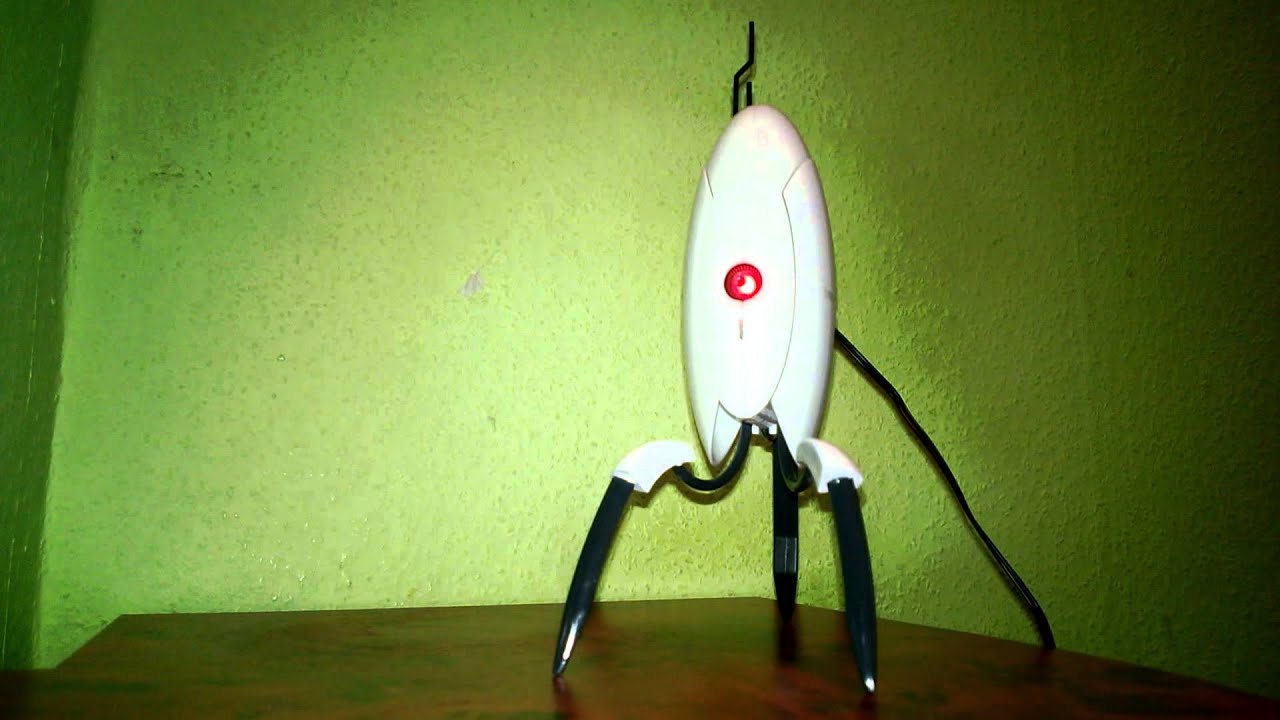 Portal 2 Sentry Turret Usb Desk Defender Youtube