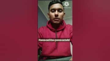 Porous & Non Porous Material What is Sensitivity