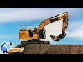 Diggers for kids  learn counting  colors  dump trucks loaders diggers  diggers tv