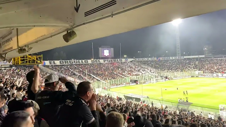 Esta es la Garra Blanca, la que alienta al eterno campeón - Colo Colo vs River Plate