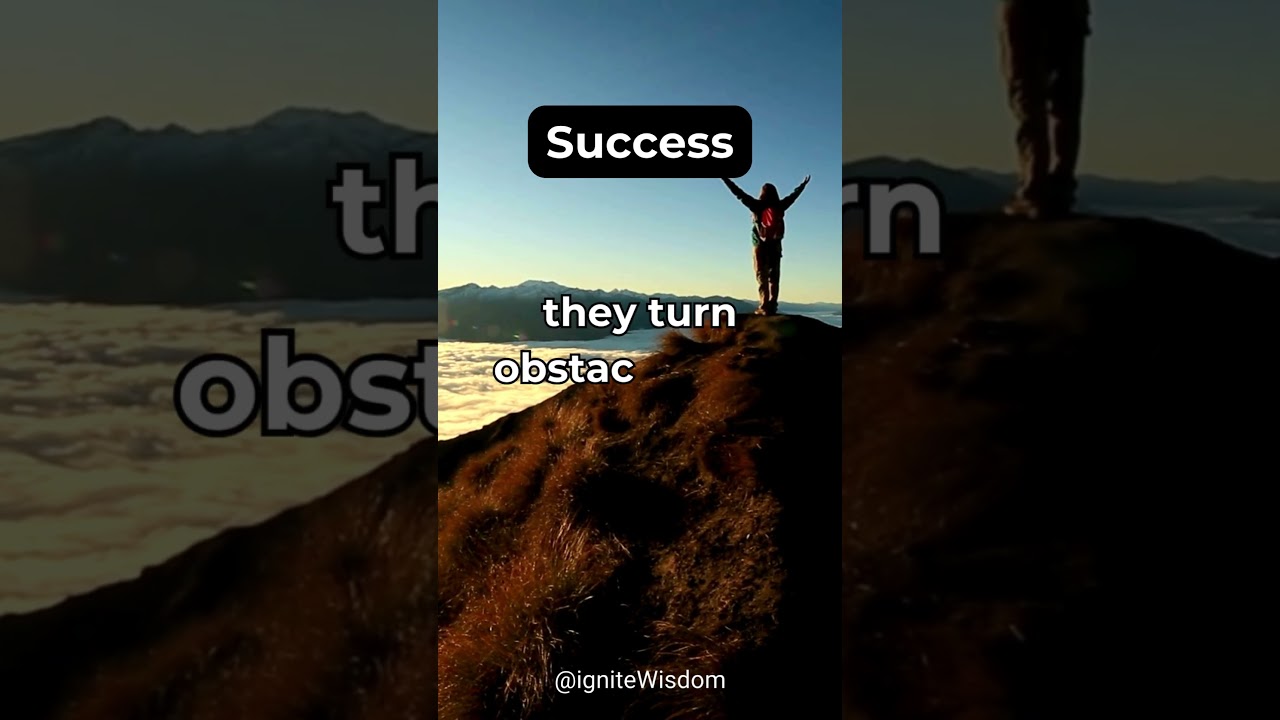 Success Unveiled: Turning Obstacles into Triumphal Steps! 🌟 