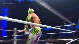 Sin Cara botched suicide dive (smackdown 7/5/15) Profile