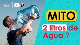 ¿Qué pasa si se toma más de 2 litros de agua al día?
