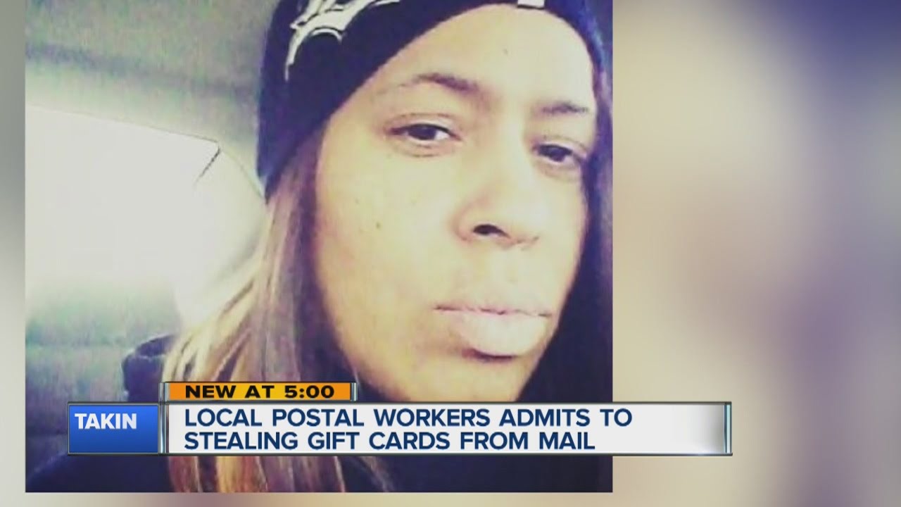 Postal worker accused of stealing gift cards - YouTube