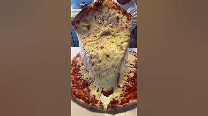 Hanno rovinato la fetta di pizza più grande? 🍕