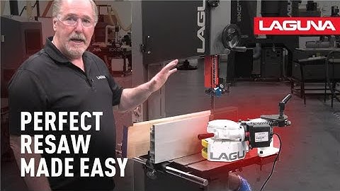 New!! Laguna Junior Power Feeder: Smoother, Safer, Faster Resawing