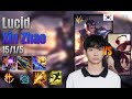 Lucid Jungle Xin Zhao vs Lee Sin lol KR solo rank Full Game 16.9 | 루시드 신 짜오 vs 리 신