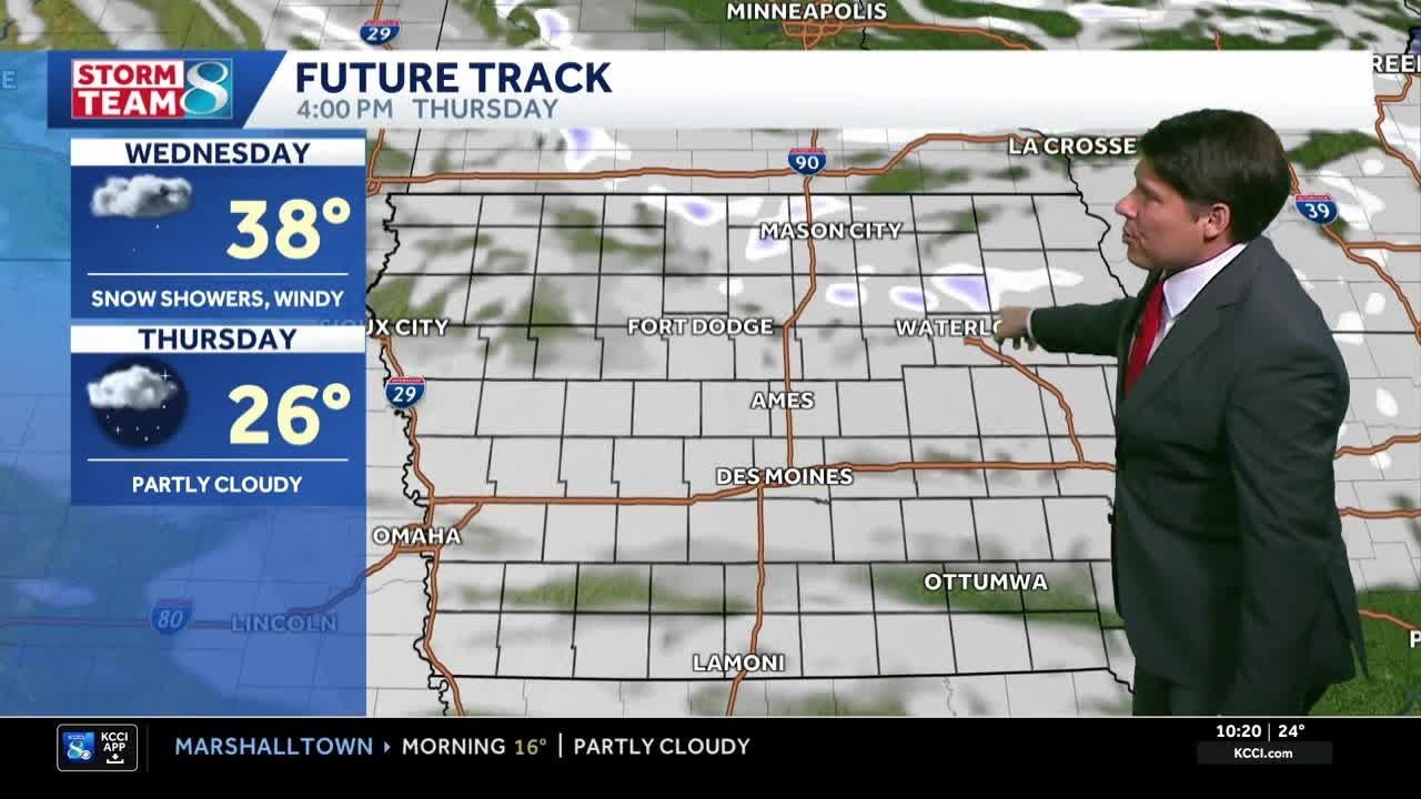 Iowa weather: Snow chances this week will lead to more brutal cold for ...