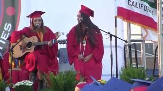 Video thumbnail of "Graduation Medley at Baccalaureate- Jackie Burgos and Bella Marshall"
