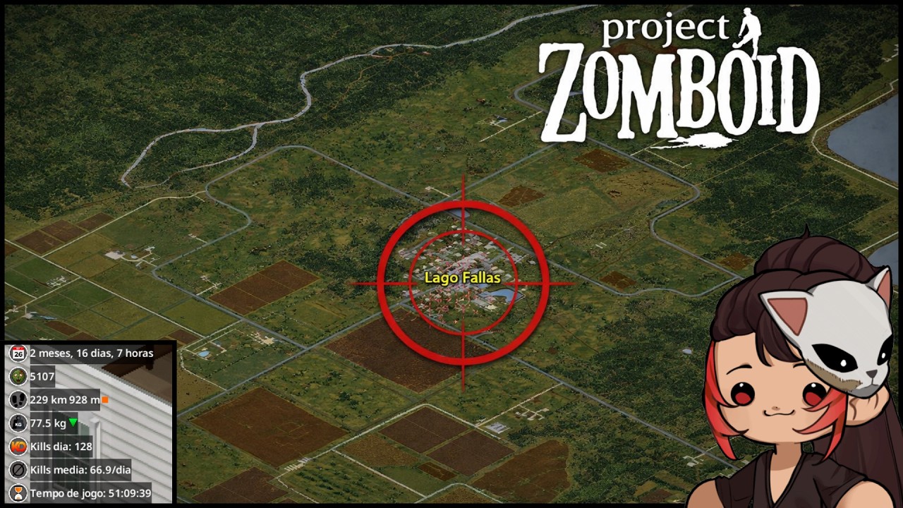 MENOS PAPO MAIS TRABALHO - PROJECT ZOMBOID LIVE - 19🔥 🔥