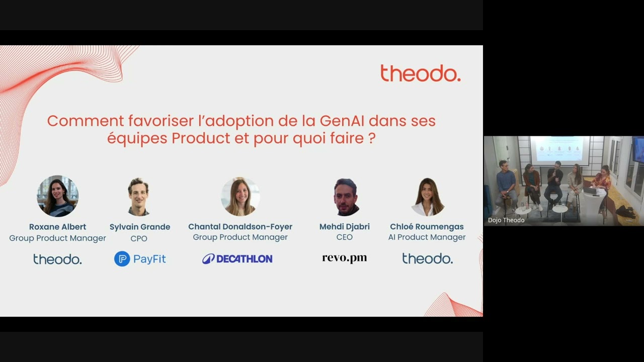 Table ronde Product : GenAI & productivité des équipes produit