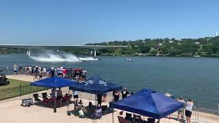 Top Fuel race at Lakefest Marble Falls 2023