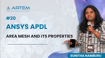 Area mesh and its properties-Ansys APDL #20 #youtubeshorts #shorts #trending #shortvideo #viralvideo