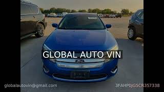 FORD FUSION 2012 3FAHP0JG5CR357338