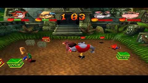 Crash Bash - Warp Room 1: Jungle - Jungle Bash