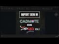 Import DEM in CADMATE using SPCAD