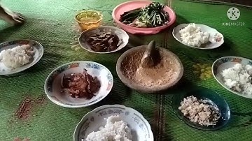MASAKAN SEDERHANA DAUN SINGKONG REBUS||SAMBEL TERASI