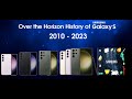Every version of Over the Horizon (2010 - 2023) Samsung Galaxy S Series Theme