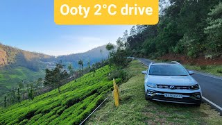 Ooty 2.5 Degree Celsius | Taigun GT POV Drive
