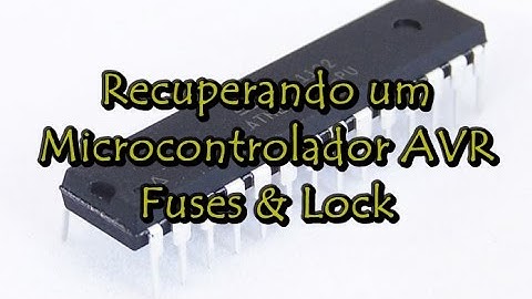 Ressucitando um microcontrolador AVR - Recuperando