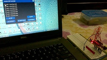 LED Controller In VB.NET Using Arduino UNO R3