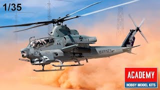 FULL VIDEO BUILD 1/35 AH-1Z VIPER by ACADEMY