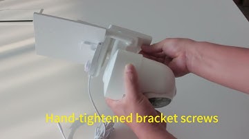 5MP SH502 base Humanoid Tracking 5G Wifi Camera. Install the Solar Panel Parts. Soliom Home APP