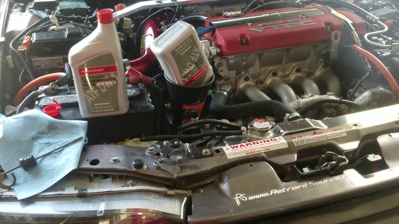 How to drain and fill automatic transmission fluid in your Honda Accord