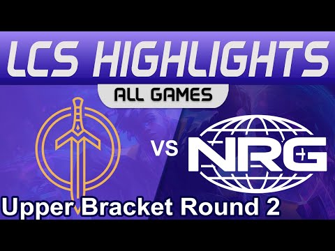 GG vs NRG ALL GAMES Highlights LCS Playoffs 2023 Upper Bracket Round 2 Golden Guardians vs NRG