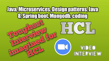 HCL Java realtime interview | Java 8 interview questions and answers, springboot microservices kafka