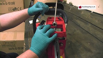 Changing a Spark Plug on a Chainsaw 52cc