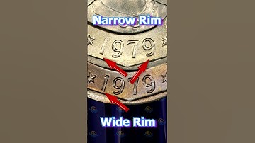 Look For The 1979 Wide Rim Susan B Anthony Dollar Coin Worth Money