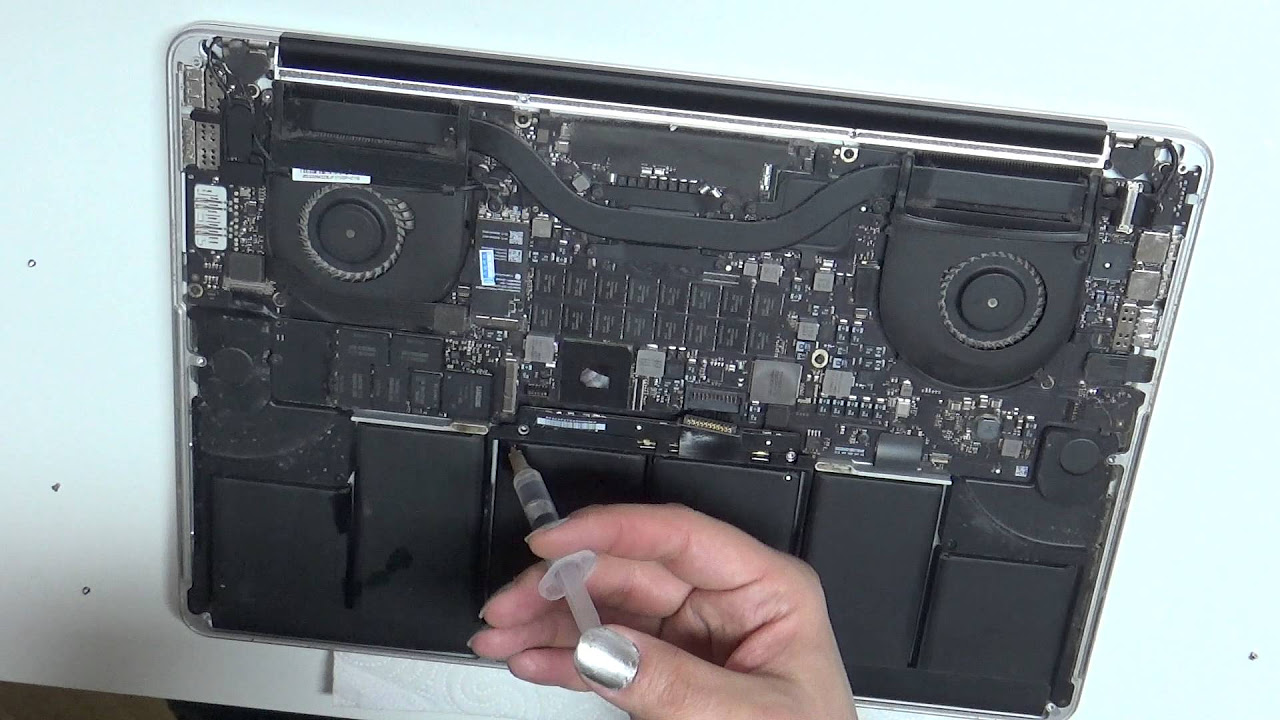 Update Akkutausch MacBook Pro (Retina, Mid 2012) MacBookPro10,1 A1398