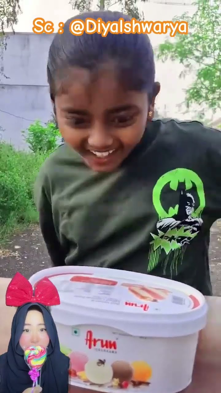 ESKRIM KU DI AMBIL KAKAK ⁉️ tapi balik lagi isi nya Koq Jadi Cabai ? @Diyalshwarya #shorts #funny
