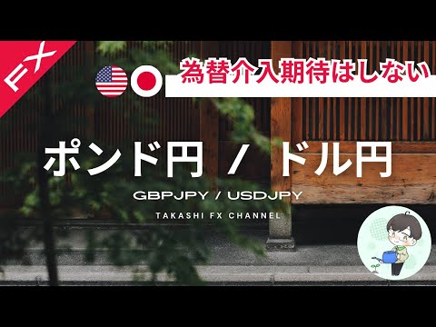 【ポンド円/ドル円】為替介入期待はしない！ポンド円は大きな〇〇の可能性もあり【2024/4/12】