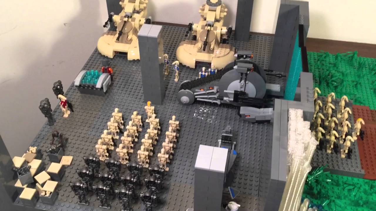 Lego Star Wars: Droid Outpost on Naboo!