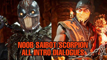 Mortal Kombat 11 / All Scorpion & Noob Saibot Intro Dialogues